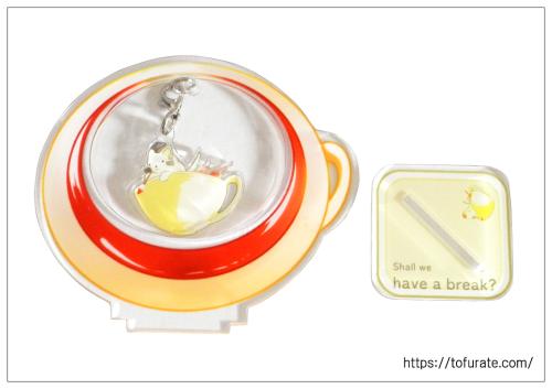 ゆらゆらアクリルフィギュアスタンド：ねこラテ（各種パーツ）